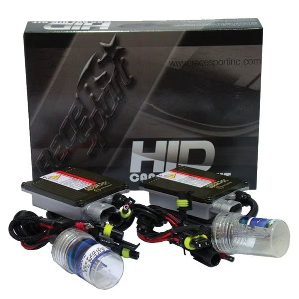 H11 Gen 1 Canbus Hid Mid-Slim Ballast Kit W/ Relay Resistor Harness, Race Sport, Mfr#: H11-6K-G1-CANBUS-R